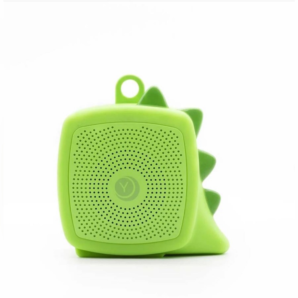 Yogasleep dinosaur shape is a perfect portable baby white noise machine